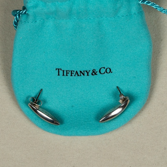 Tiffany & Co. Frank Gehry Nature Fish Stud Earrings - Picture 1 of 6